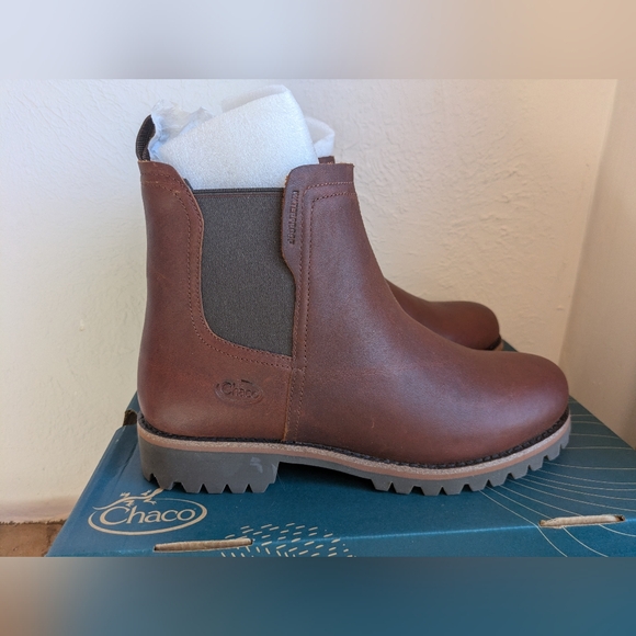 Chaco Women's Fields Chelsea Boots In Barley - Picture 9 of 11